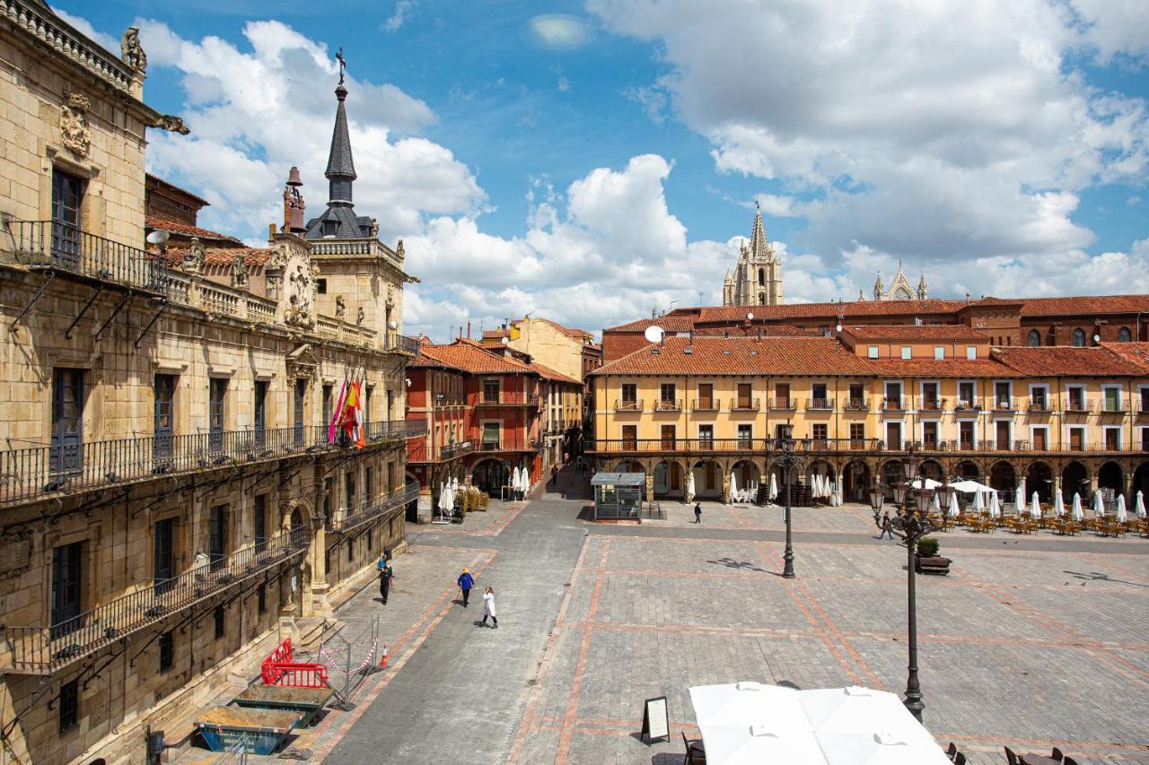 SweetHome Plaza Mayor de León Leão Exterior foto