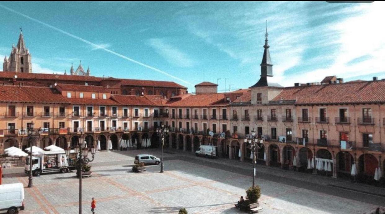 SweetHome Plaza Mayor de León Leão Exterior foto